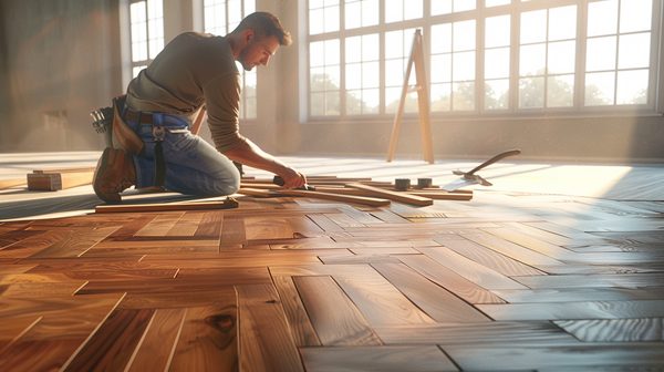 Comment poser un parquet double face ?