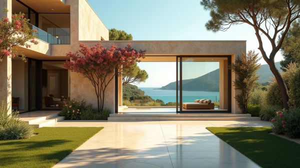 Les atouts des villas tropéziennes en architecture contemporaine