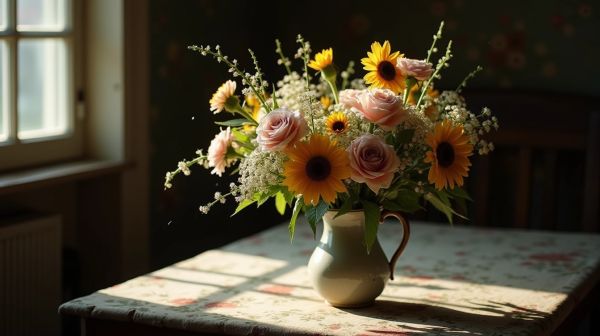 Pourquoi une composition florale vieillit mieux qu'un bouquet