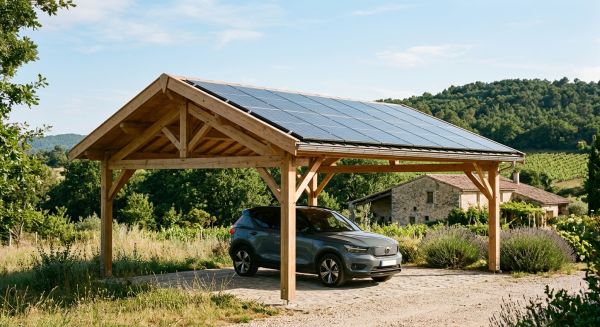 Top 5 normes essentielles pour un carport en bois solaire